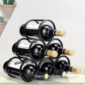 Round mouth stacked wine rack